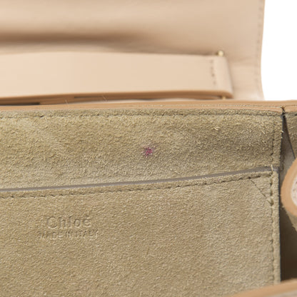 Chloe Calfskin Quilted Mini Drew Bijou Shoulder Bag Pearl Beige 10 of 11