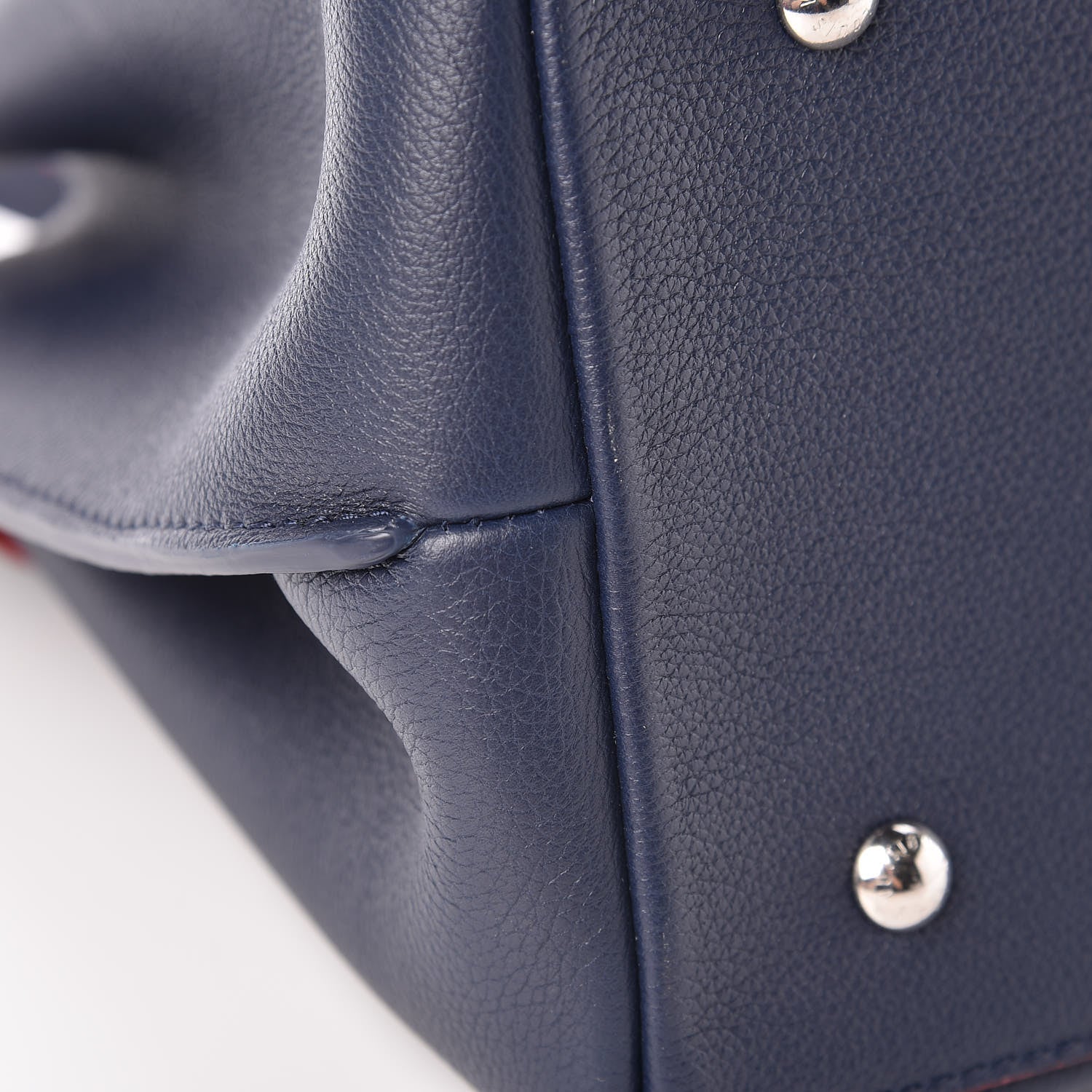 Louis Vuitton Calfskin Lockme Day Marine Rouge 11 of 12