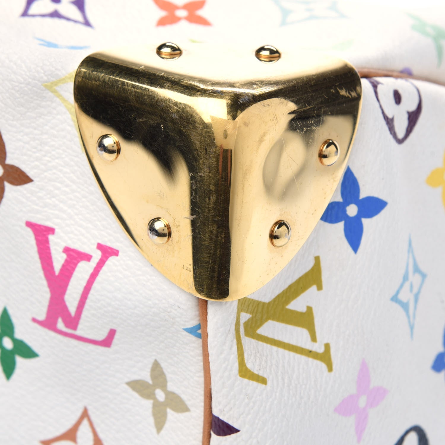 Louis Vuitton Monogram Multicolor Speedy 30 White 8 of 27