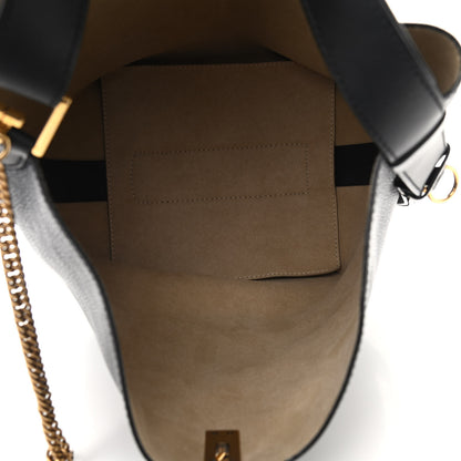 Givenchy Grained Calfskin GV Bucket Bag Black 7 of 9