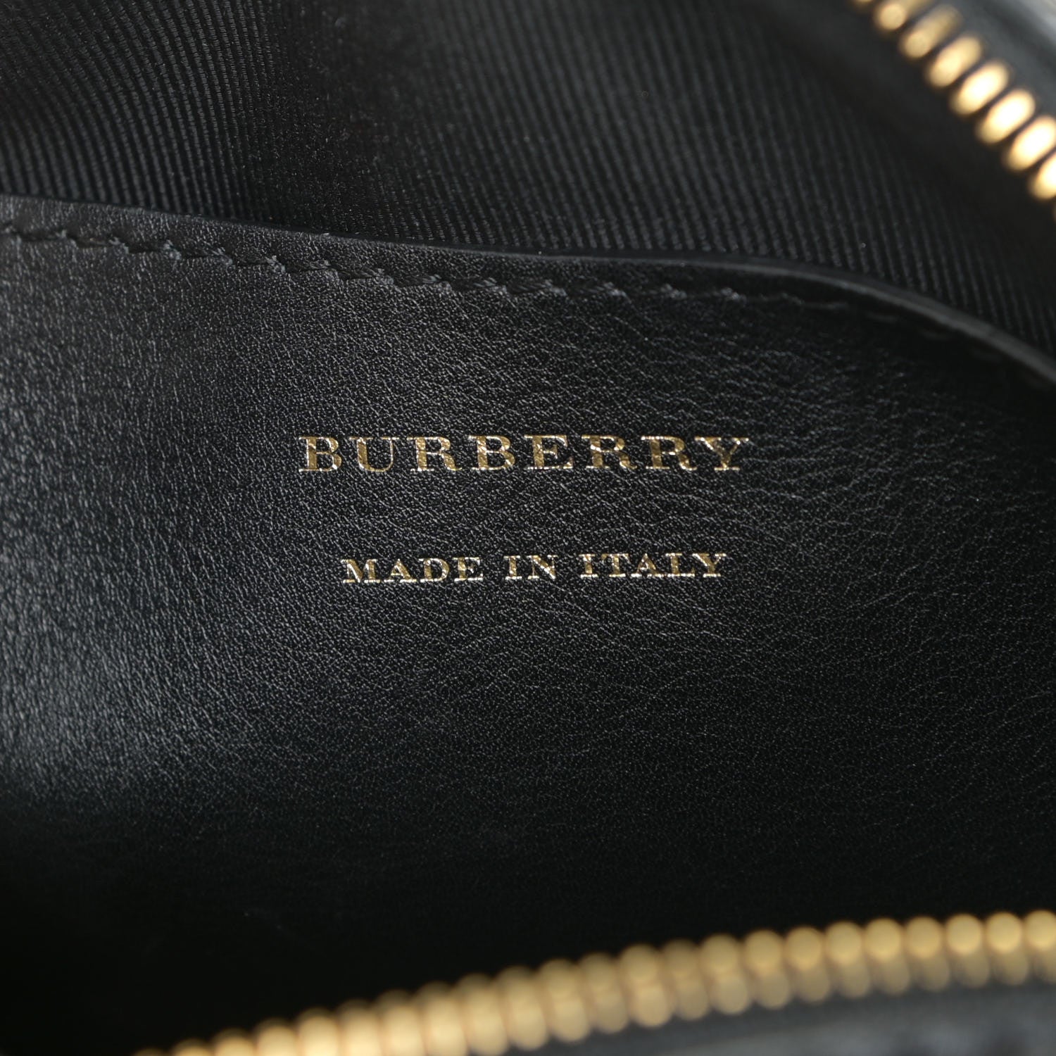 Burberry Smooth Calfskin 1983 Knight Check Link Bum Bag Black 6 of 10