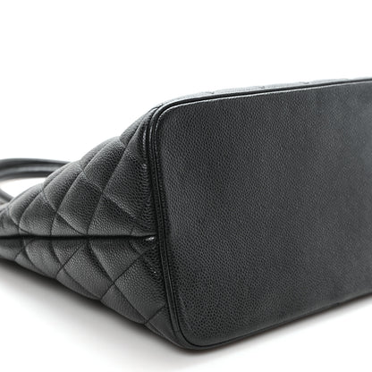 Chanel Caviar Quilted Medallion Tote Black 9 of 10