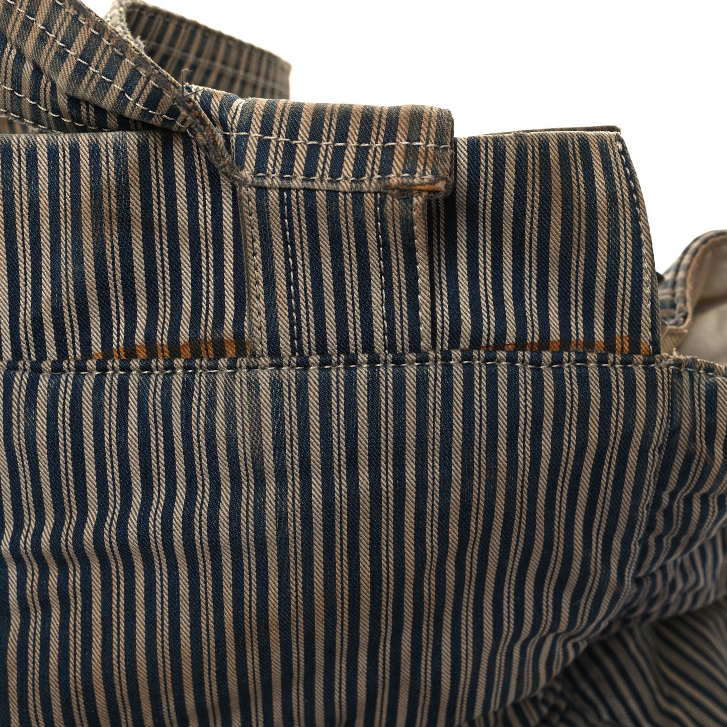 Canvas Sequin Stripe CC Tote Blue