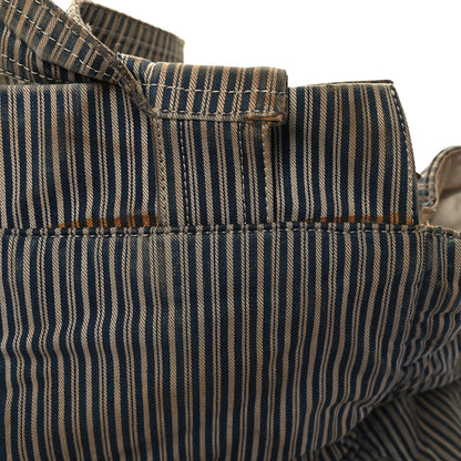 Chanel Canvas Sequin Stripe CC Tote Blue 15 of 16