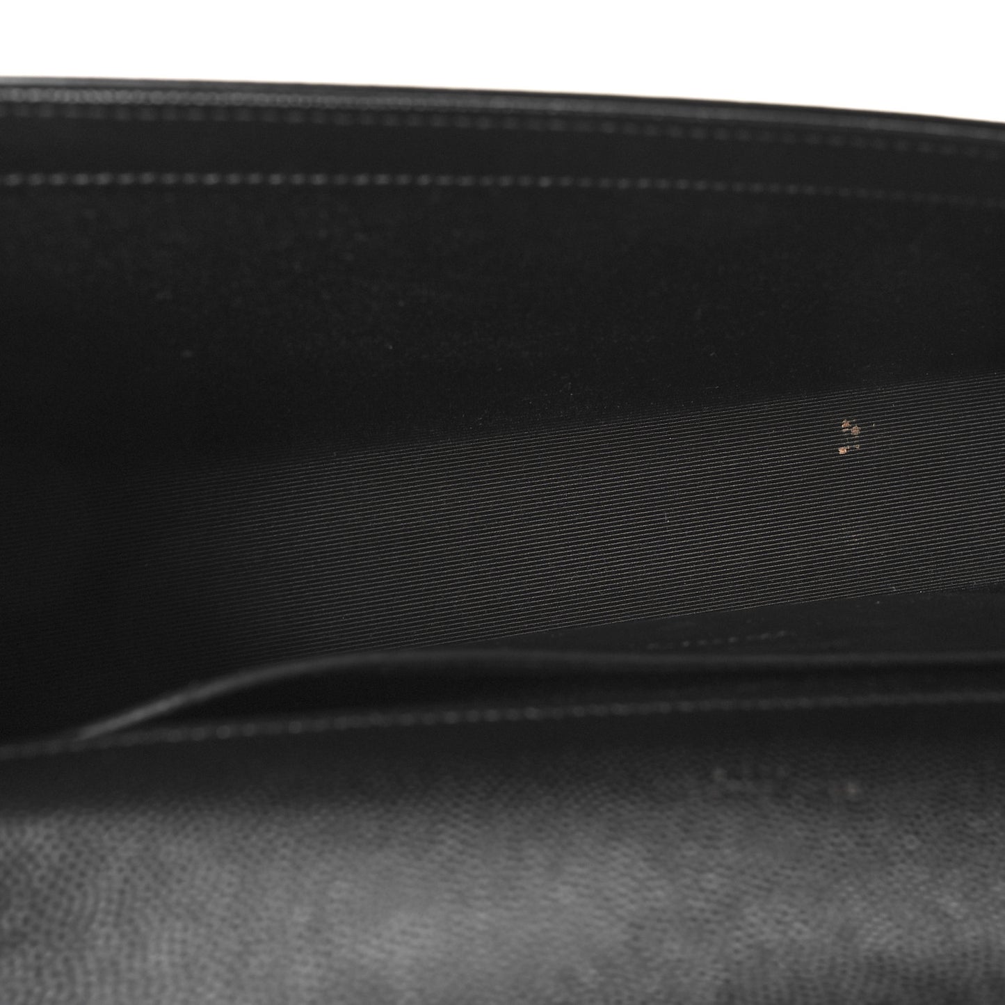 Grain De Poudre Medium Classic Monogram Monochrome Kate Satchel Black