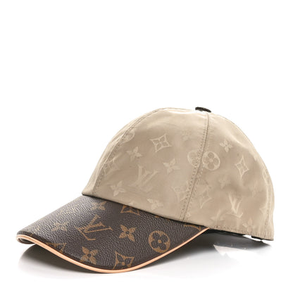 Louis Vuitton Monogram Polyester Silk LV Get Ready Cap M Beige 1 of 10
