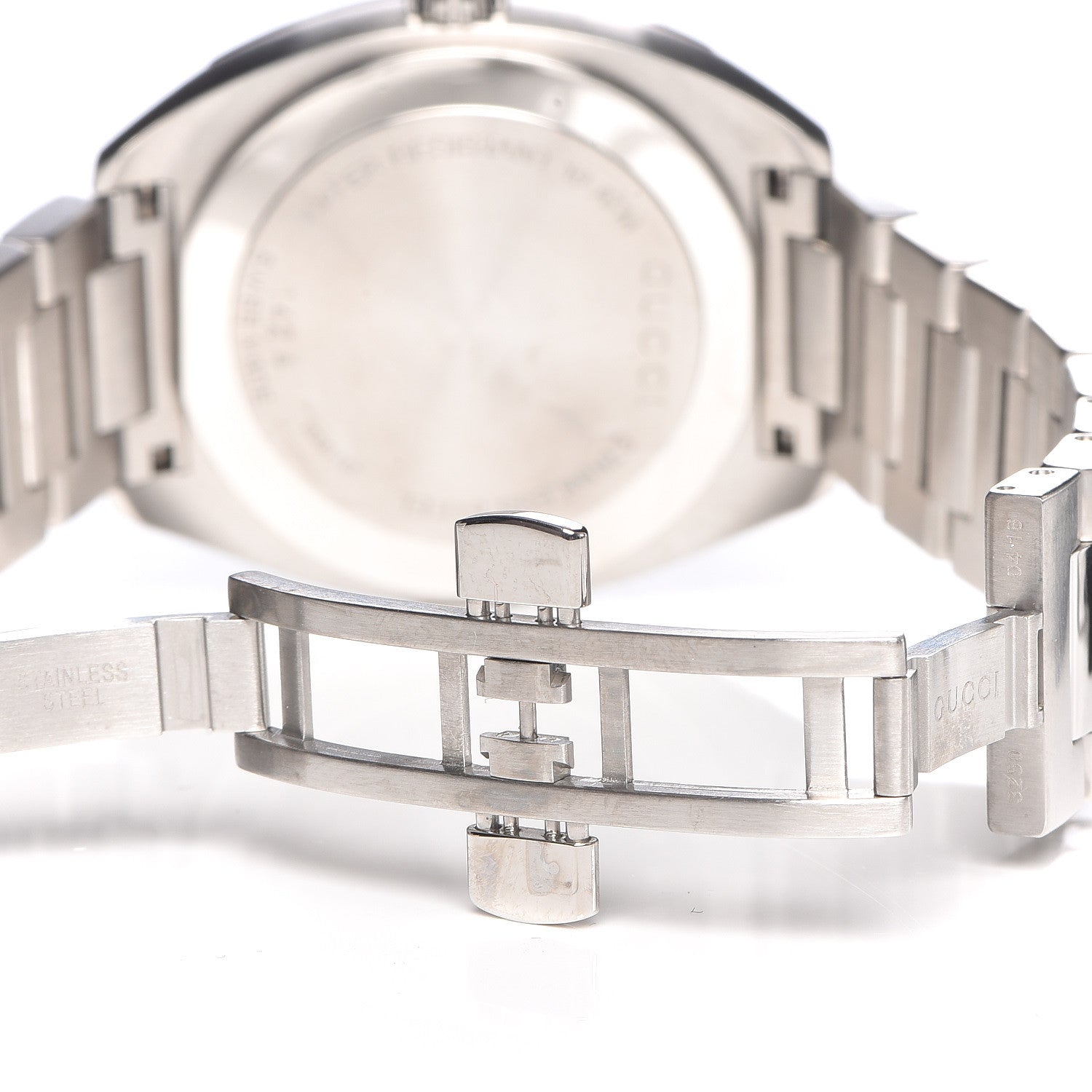 Gucci Stainless Steel 37mm GG2570 Quartz Watch Black 5 of 7