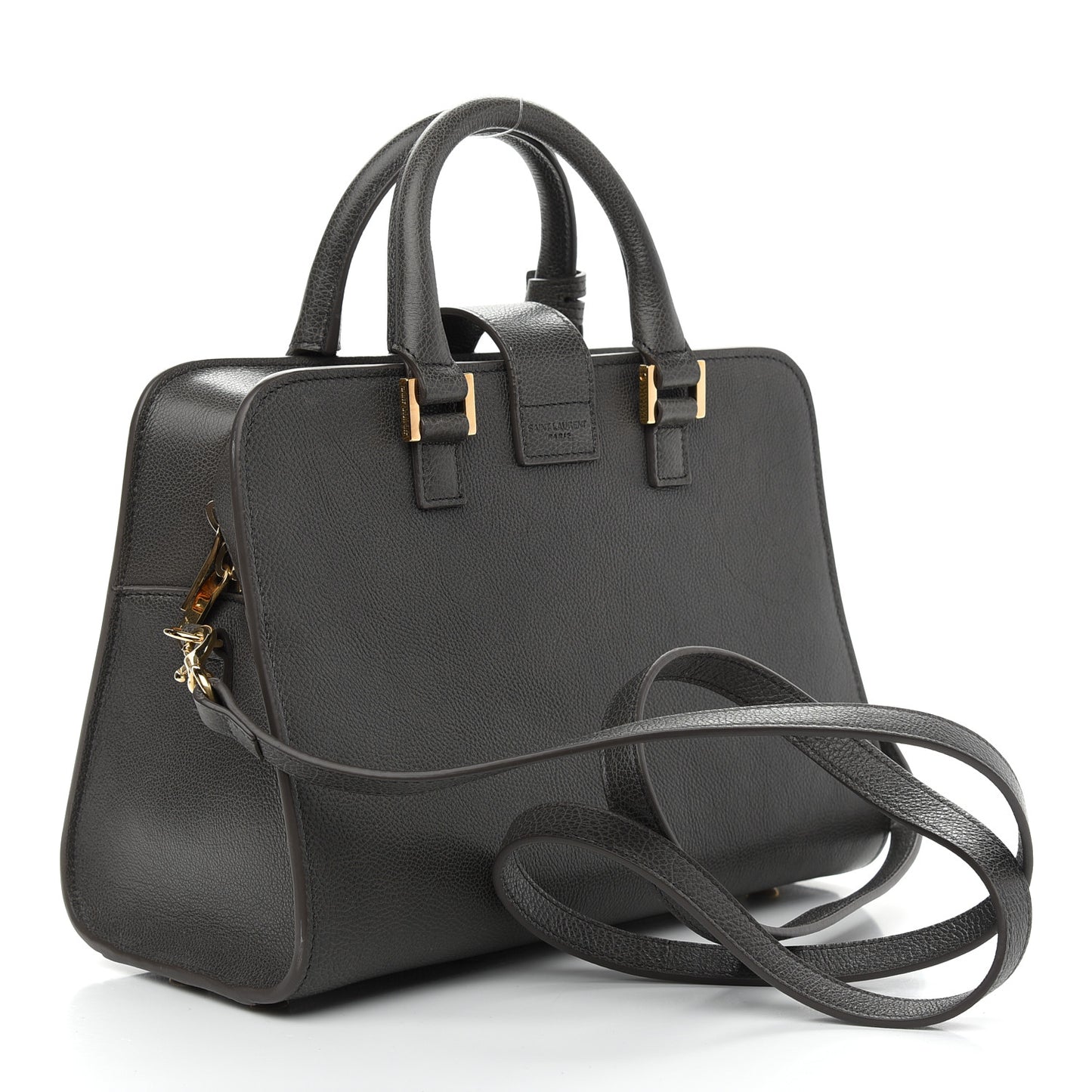 Calfskin Small Monogram Cabas Grey