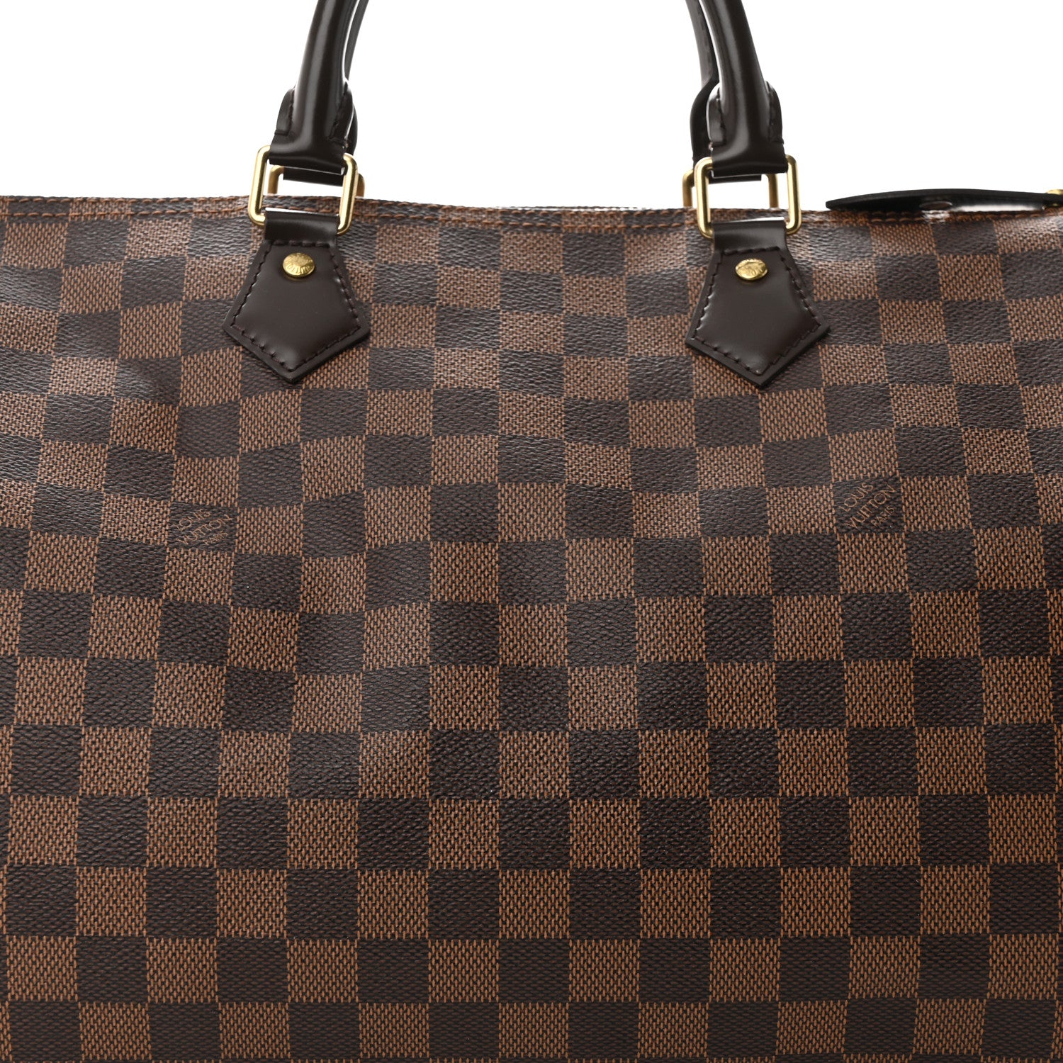 Louis Vuitton Damier Ebene Speedy 35 8 of 12