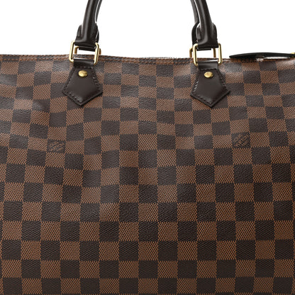 Louis Vuitton Damier Ebene Speedy 35 8 of 12