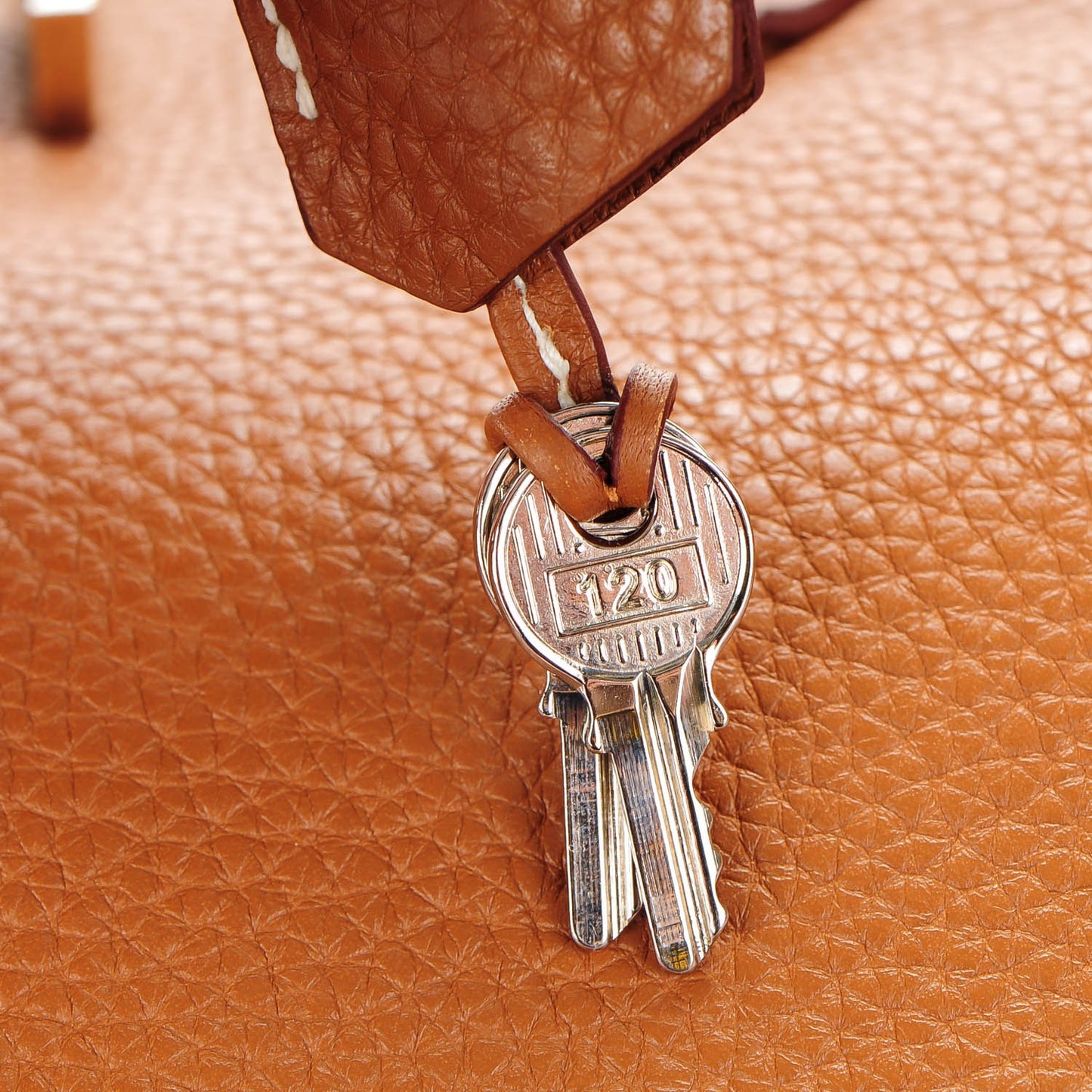 Taurillon Clemence Birkin 35 Gold