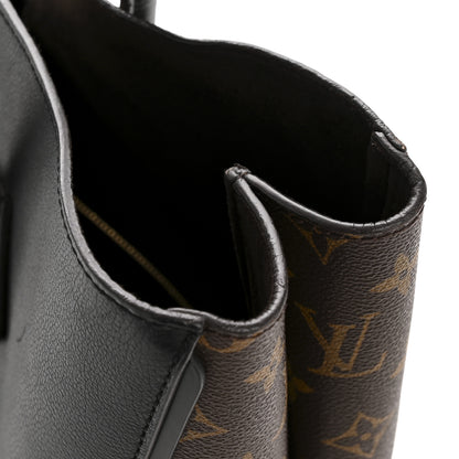 Louis Vuitton Calfskin Monogram Kimono Tote Black 14 of 14