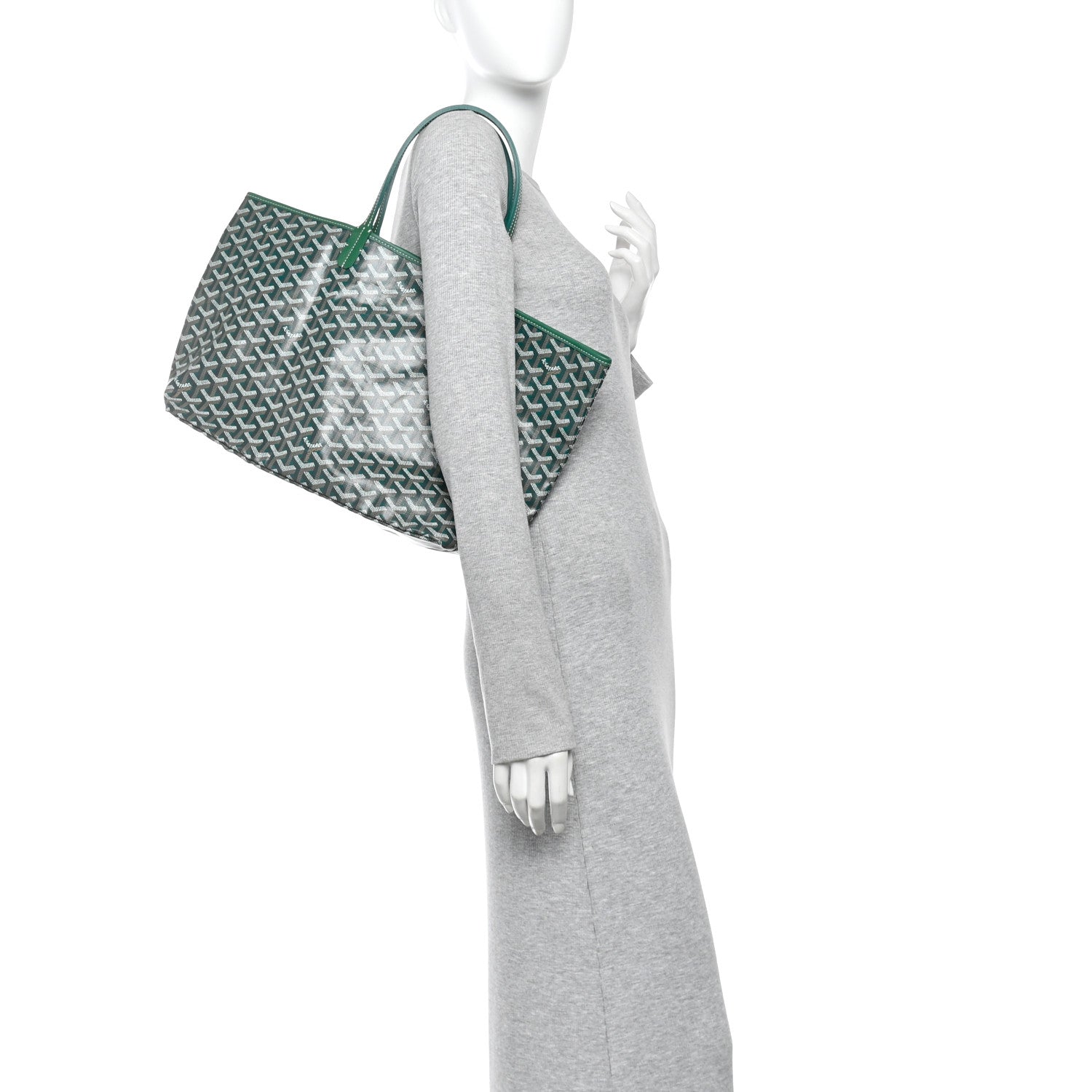 Goyard Goyardine Saint Louis PM Green 2 of 11