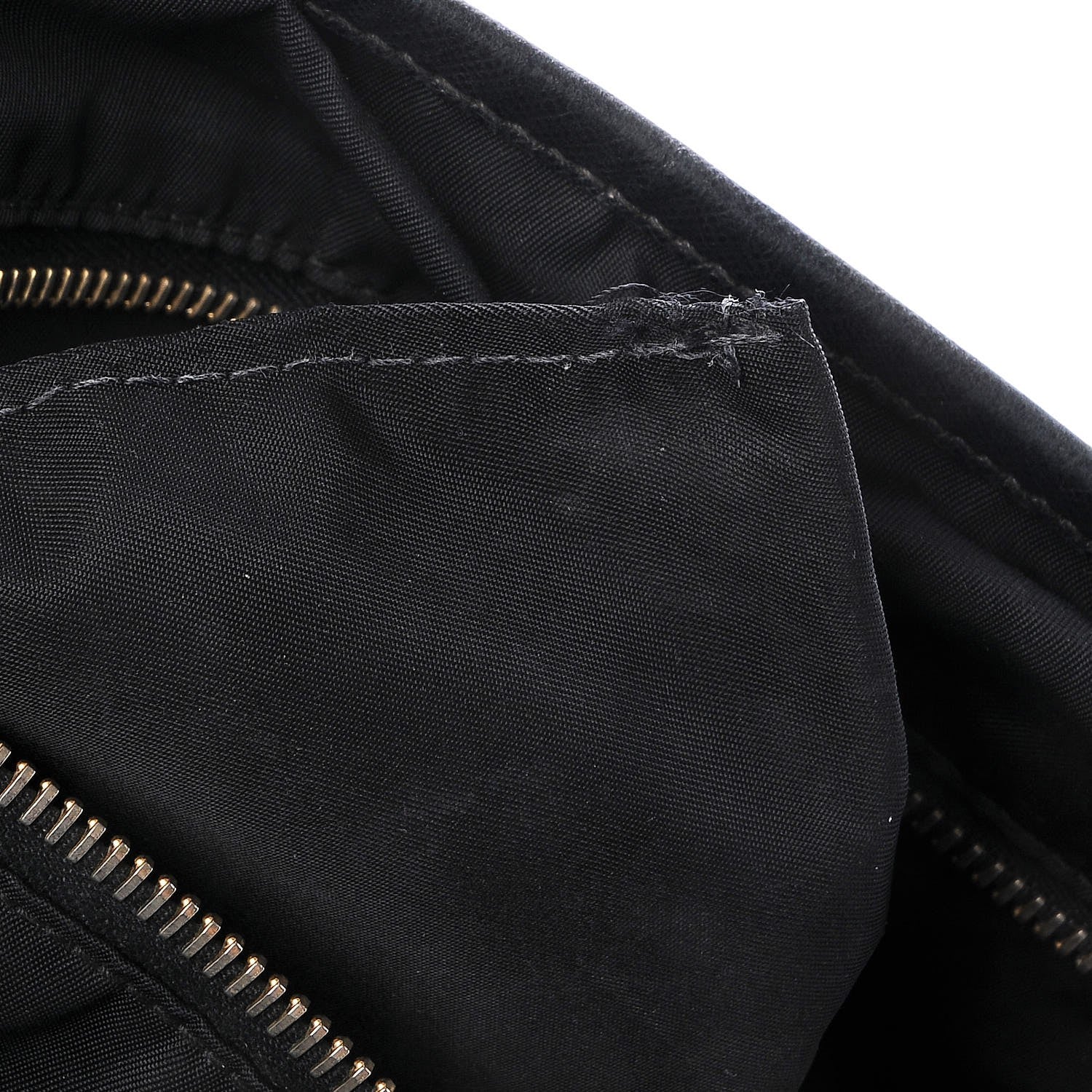 Prada Saffiano Tessuto Nylon Tote Nero Black 7 of 7