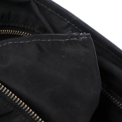 Prada Saffiano Tessuto Nylon Tote Nero Black 7 of 7
