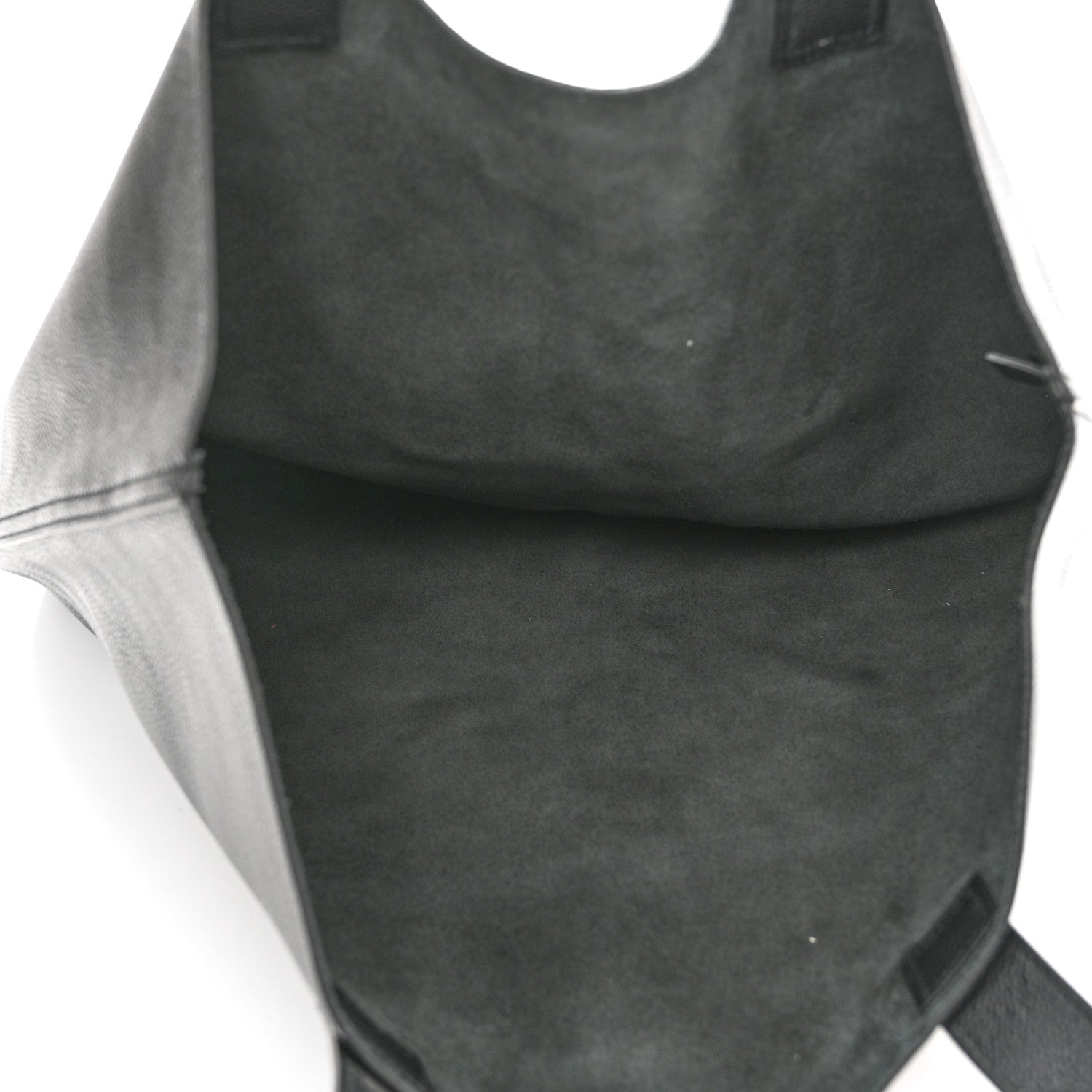 Gucci Calfskin Mens Logo Vertical Shopping Tote Black 4 of 10