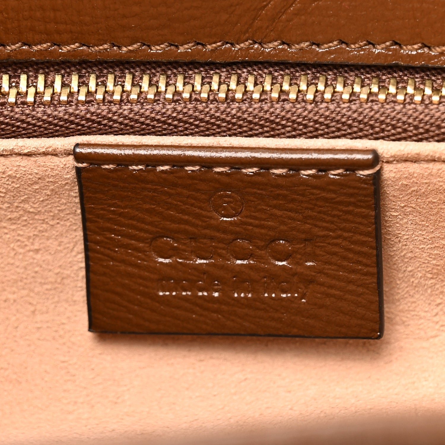 Gucci Azalea Calfskin Horsebit 1955 Shoulder Bag Brown Sugar 6 of 11