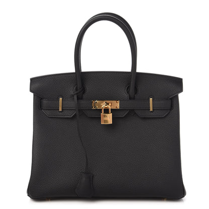 Hermes Togo Birkin 30 Black 1 of 11