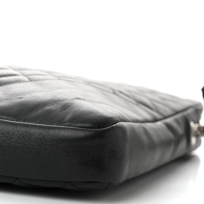 Chanel Calfskin Quilted Large Cambon Messenger Black 10 of 12