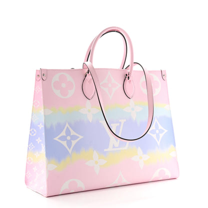 Louis Vuitton Monogram Escale Onthego GM Pastel 3 of 9