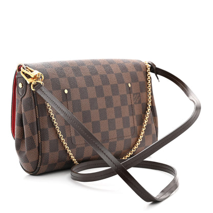 Louis Vuitton Damier Ebene Favorite MM 3 of 11