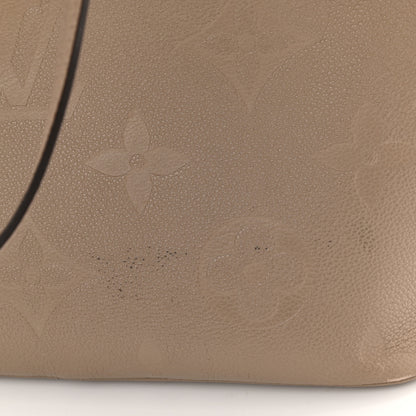 Louis Vuitton Empreinte Monogram Giant Neverfull MM Tourterelle 12 of 13