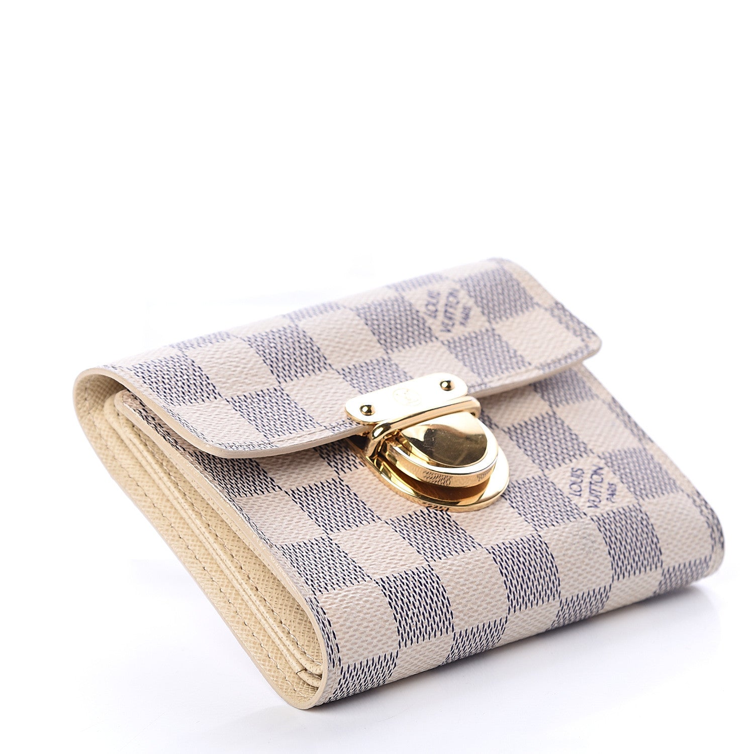 Louis Vuitton Damier Azur Koala Wallet 3 of 5