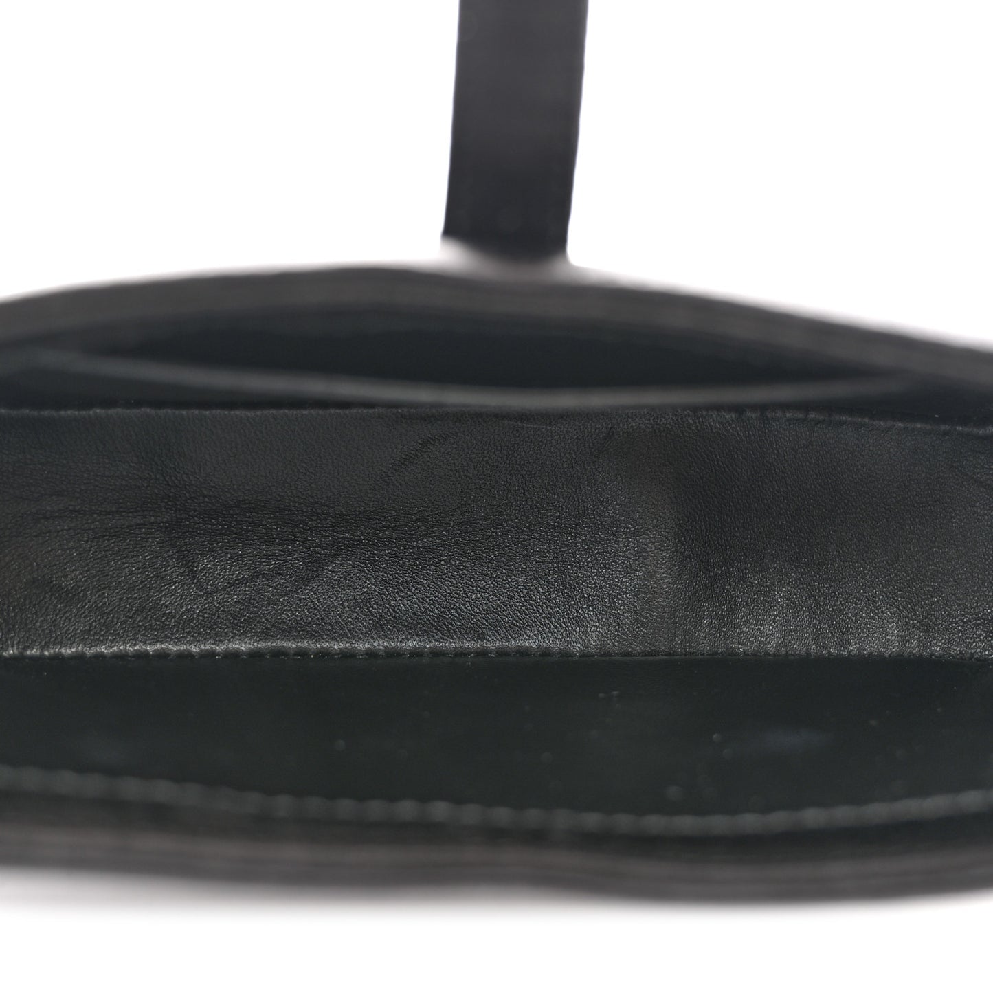 Satin Le 5 A 7 Mini Hobo Black