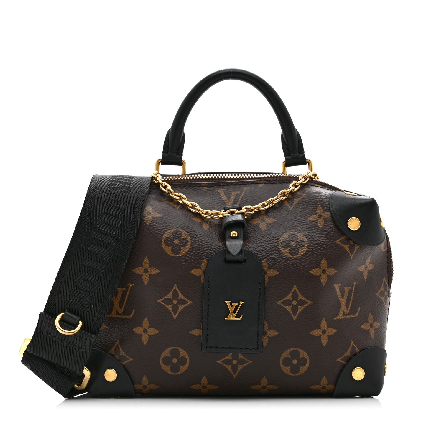 Monogram Petite Malle Souple Black