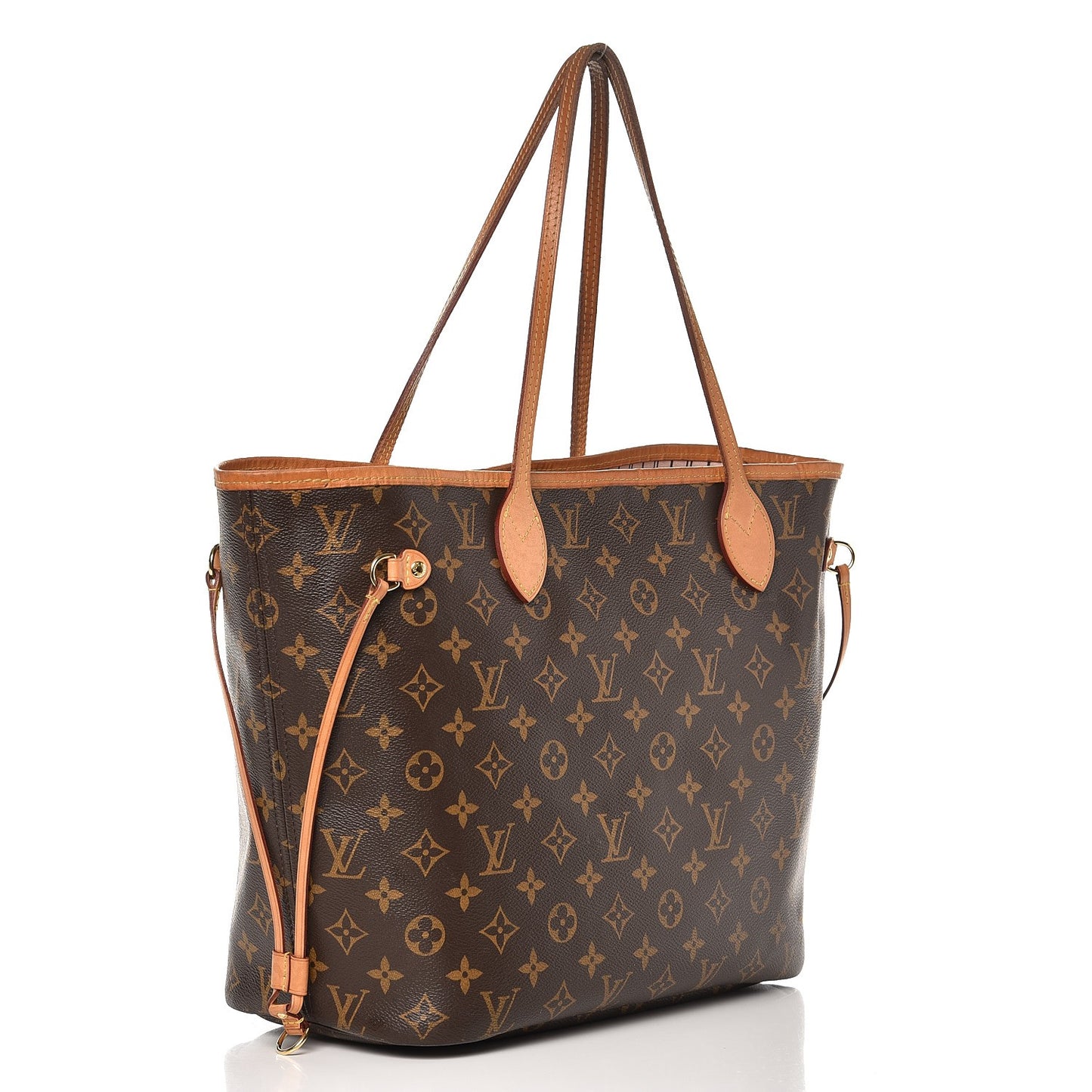 Monogram Neo Neverfull MM Rose Ballerine