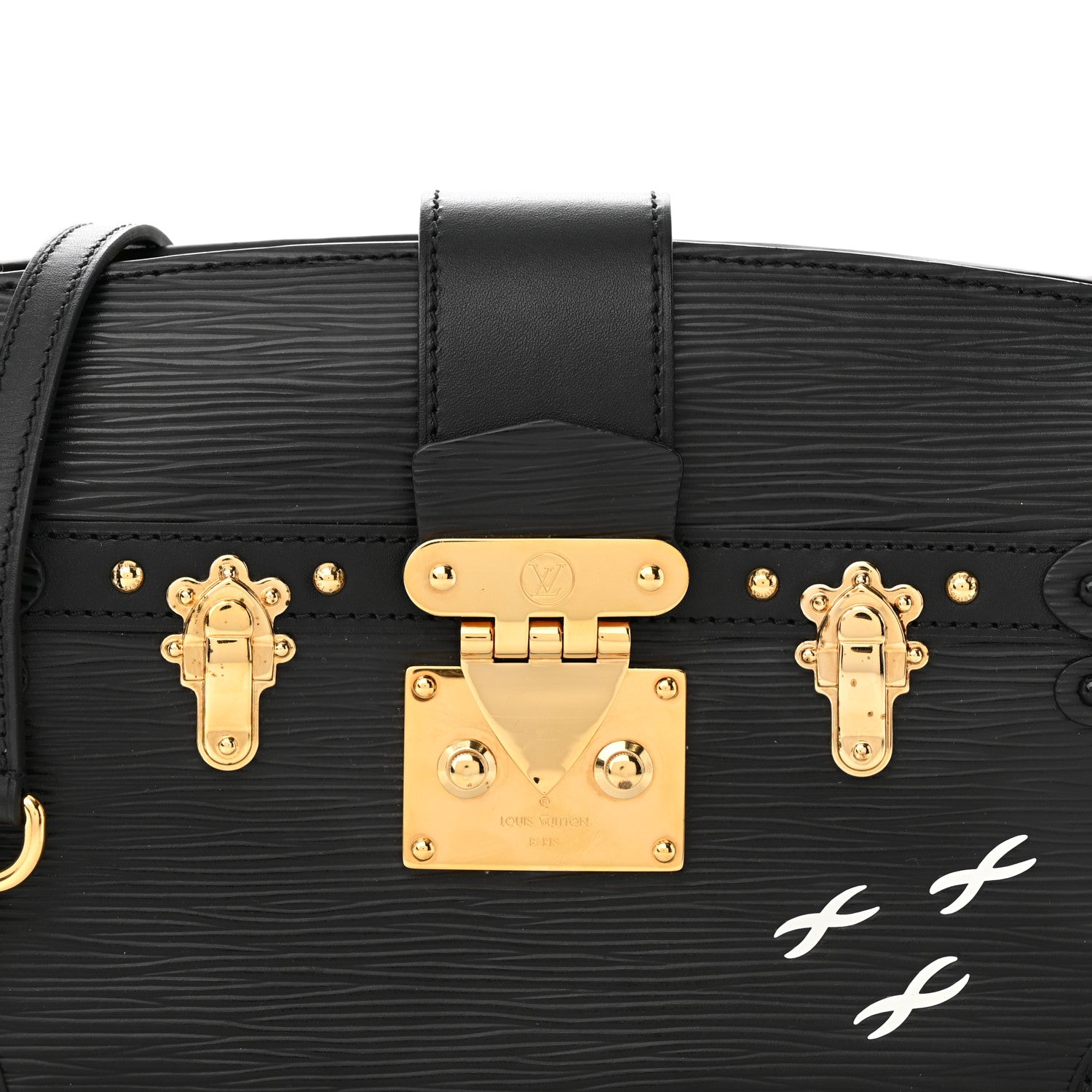 Louis Vuitton Epi Trunk Clutch Black 7 of 16