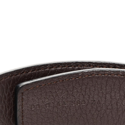 Hermes Box Togo 32mm H Belt 90 36 Black Chocolate 10 of 12