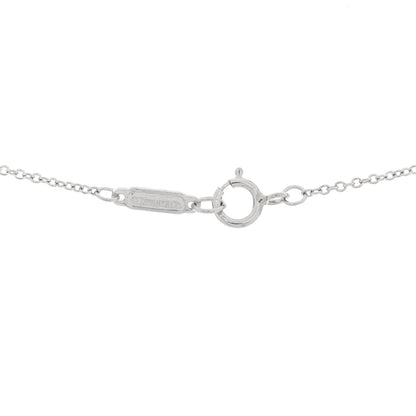 Tiffany Platinum Diamond .37ctw Graduated Pendant Necklace 4 of 5