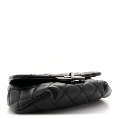 Chanel Calfskin Quilted CC Uniform Flap Belt Bag Black 4 of 10