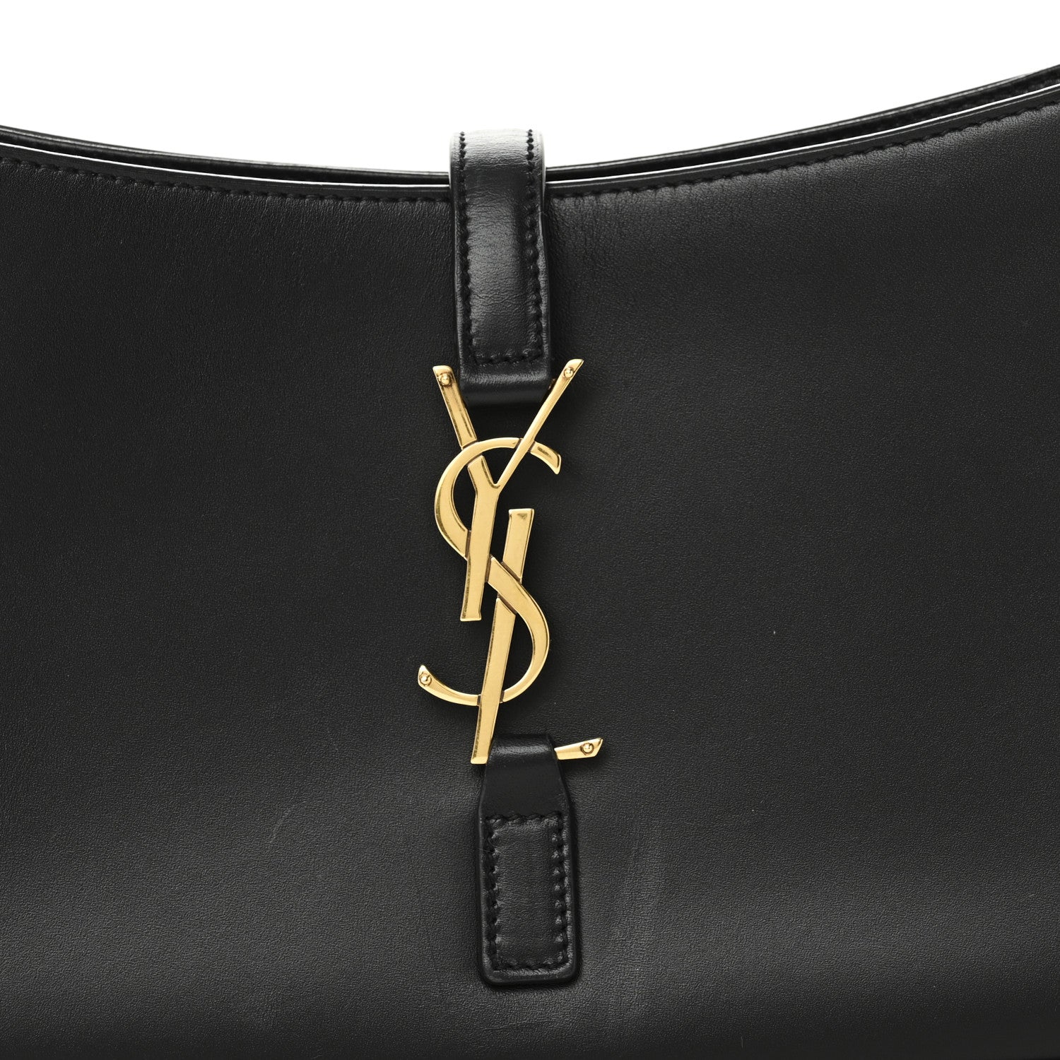 Saint Laurent Smooth Calfskin Le 5 A 7 Hobo Black 8 of 10