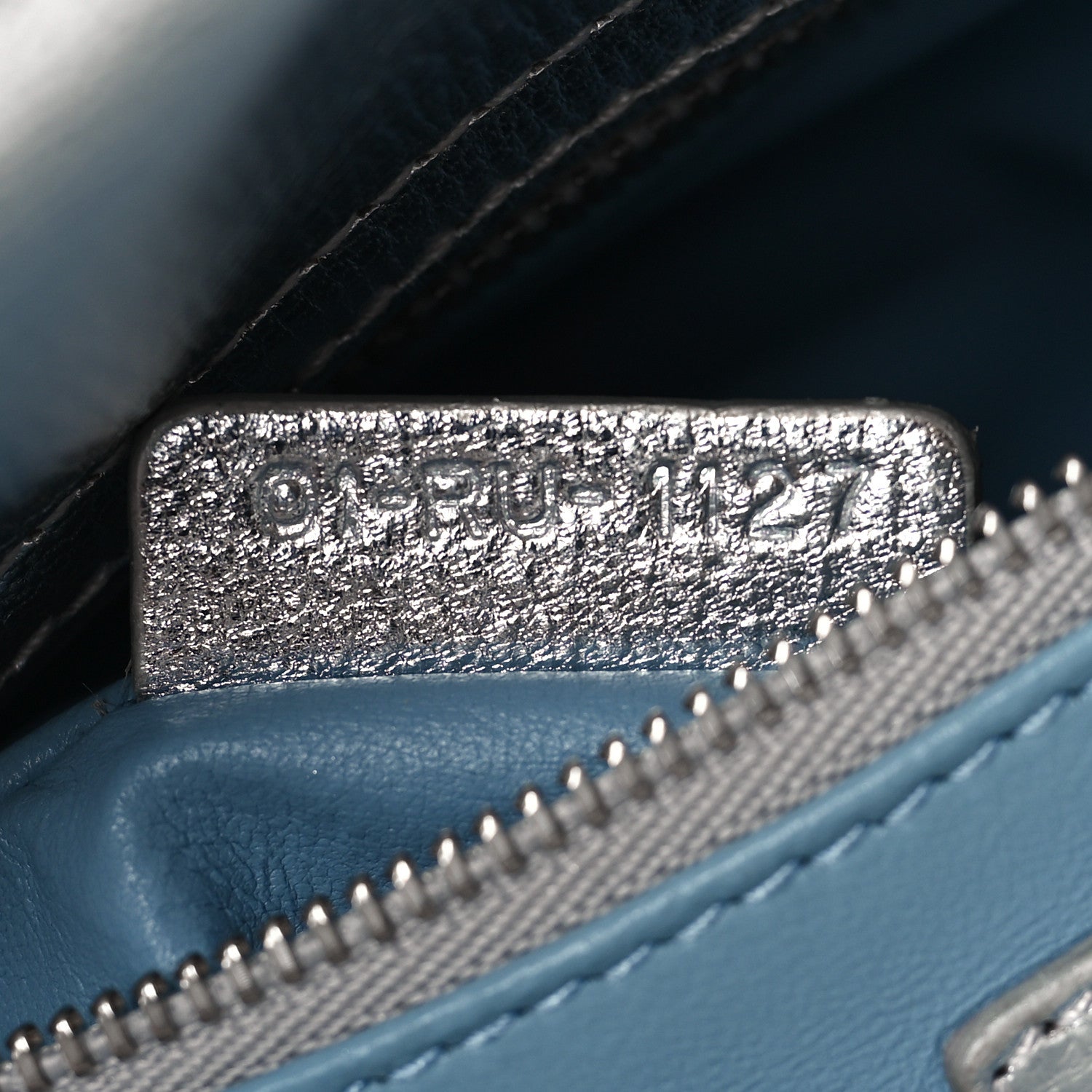 Christian Dior Metallic Grained Calfskin Cannage Small Lucky Badges My Lady Dior Silver 7 of 11