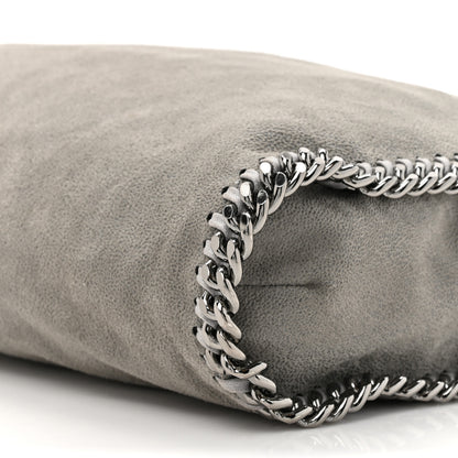 Stella McCartney Shaggy Deer Falabella Fold Over Tote Light Grey 8 of 9