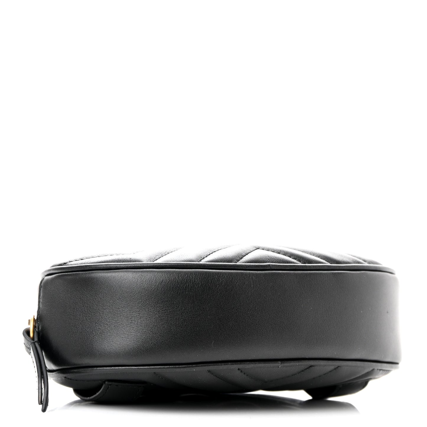 Calfskin Matelasse GG Marmont Belt Bag 85 34 Black