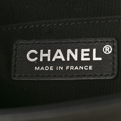 Chanel Lambskin Quilted Medium Boy Flap Black 5 of 9