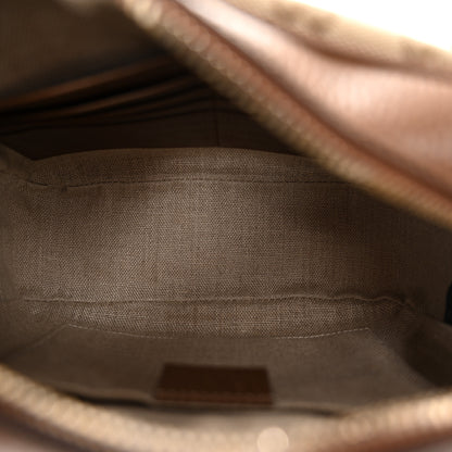 Gucci Monogram Mini Bree Messenger Bag Beige Tabacco 5 of 10