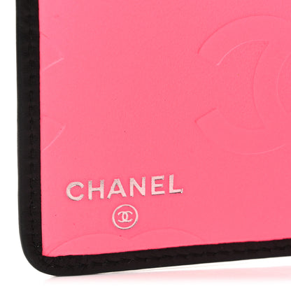 Chanel Calfskin Quilted Cambon Yen Wallet Black 6 of 8