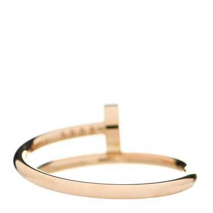 Cartier 18K Yellow Gold Small Juste Un Clou Ring 55 7.25 3 of 6