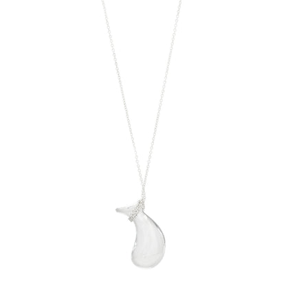 Tiffany Sterling Silver Elsa Peretti Bottle Jug Pendant Necklace 1 of 8