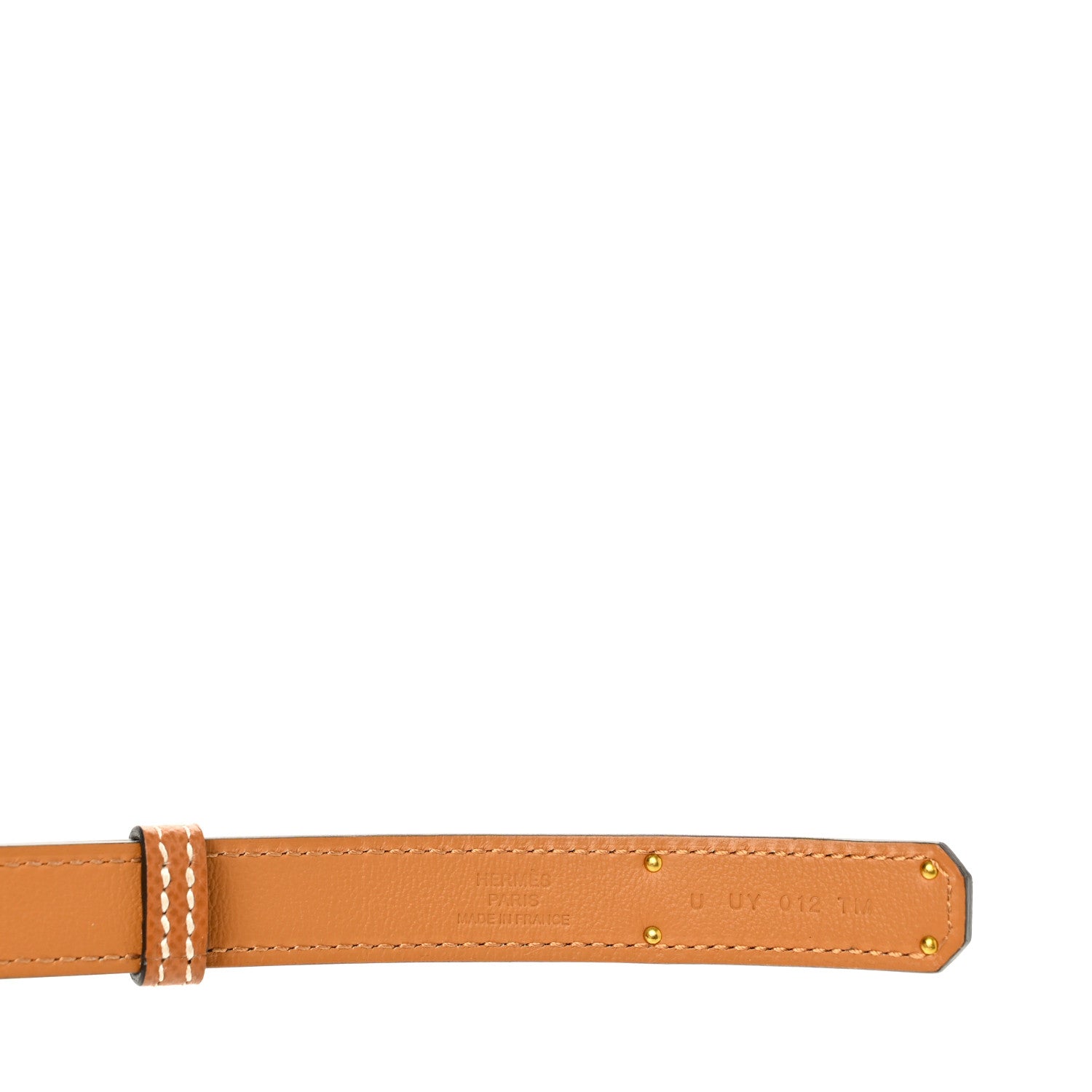 Hermes Epsom Kelly Belt Gold 3 of 4