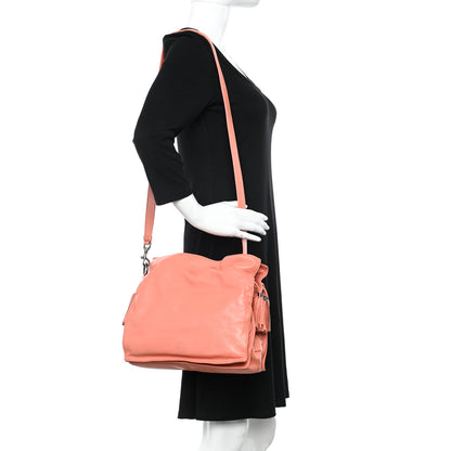 Loewe Calfskin Flamenco Knot Bag Pink 2 of 9