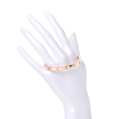 Cartier 18K Pink Gold LOVE Cuff Bracelet 17 2 of 5