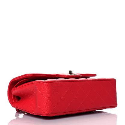 Chanel Caviar Quilted Small Double Flap Red 4 of 11