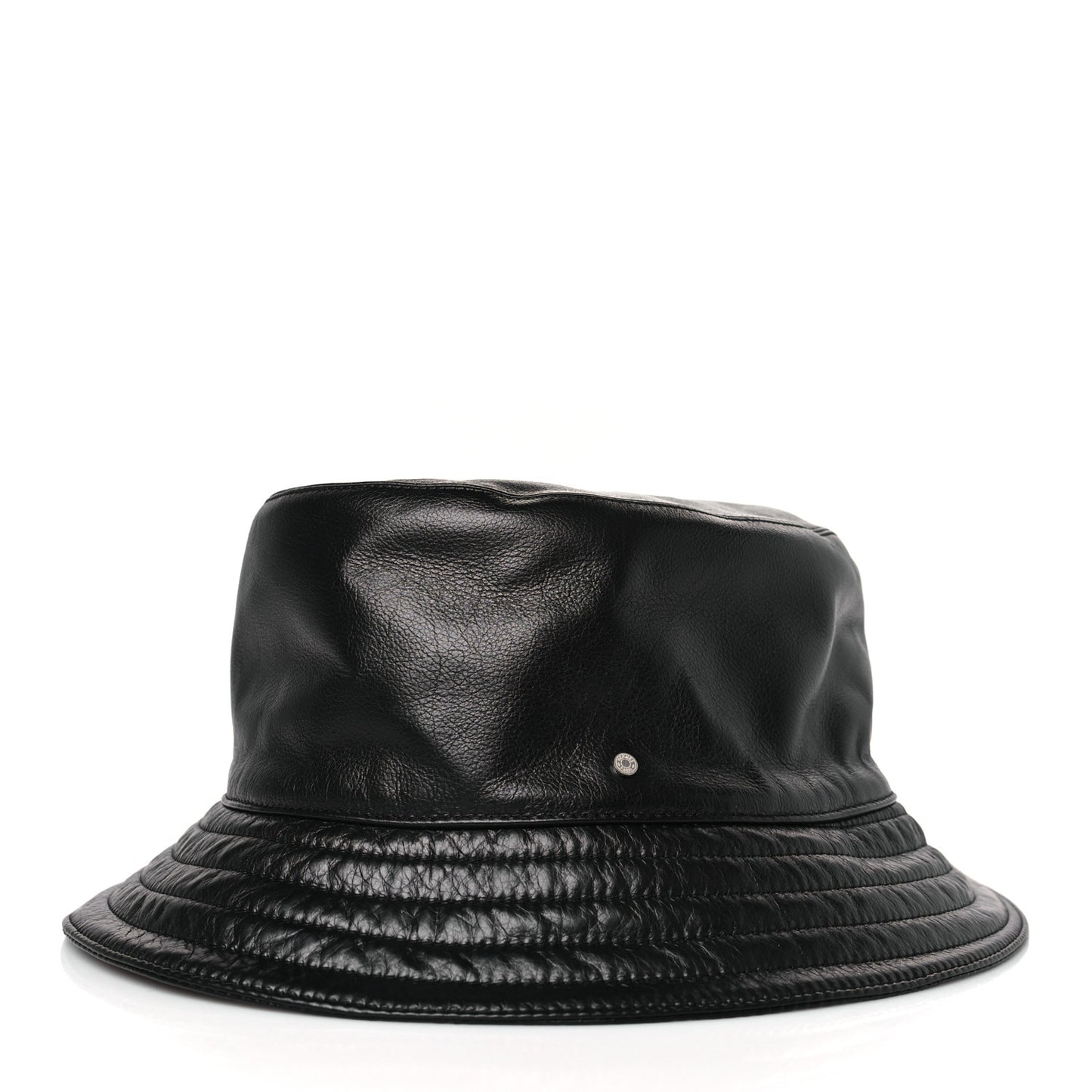 Newton Calfskin Fred Bucket Hat 59 Black