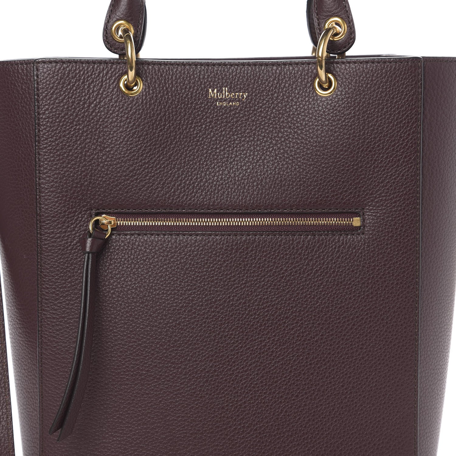 Mulberry Classic Grain Maple Tote Oxblood 12 of 12