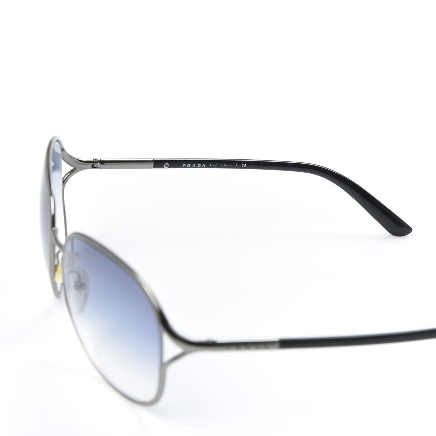 Metal Sunglasses SPR 58M Black Silver